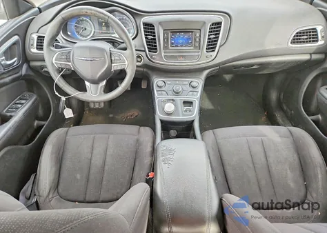 2015 Chrysler 200 Limited z USA, uszkodzony, nr VIN 1C3CCCAB5FN580464